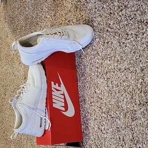 Nike white  tennis shoes ladies